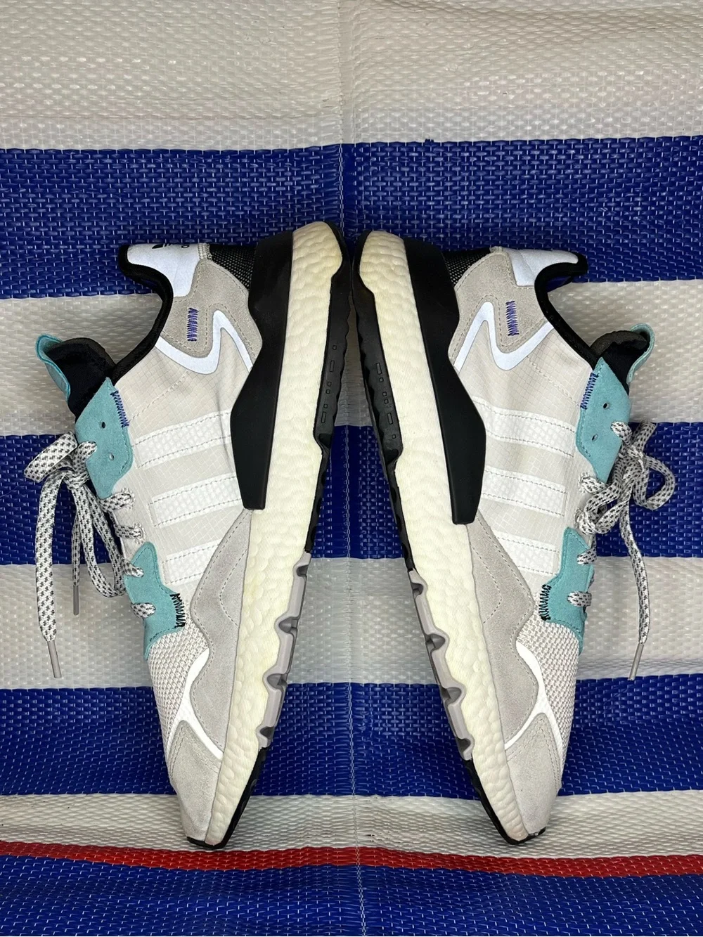 Adidas Nite Jogger Easy Mint Shoes - Men’s Size 13 Sneakers - EE5882